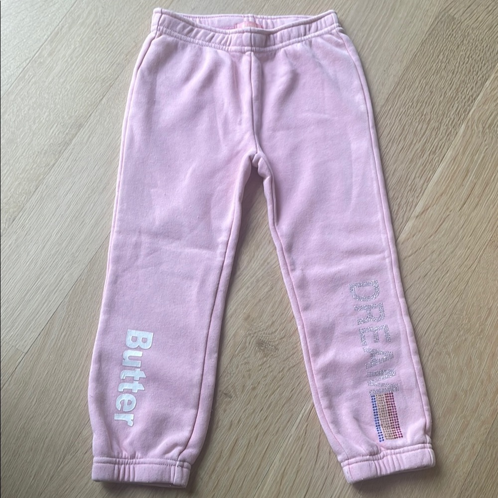 Butter Kids Pink Sweatpants
